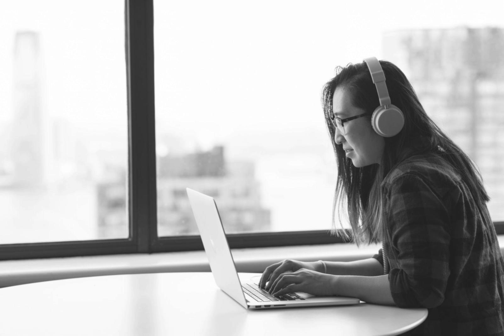 Student discussion area with financial education resources